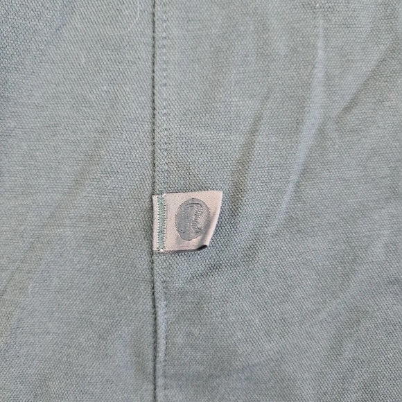 Lululemon Commission Long Sleeve Shirt SMTL Storm Teal Men's Size Medium - Picture 4 of 5